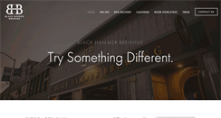 Desktop Screenshot of blackhammerbrewing.com